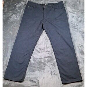 BRAX "Cooper Fancy" Feel Good Pants Mens Sz 40x34 Navy Regular Fit Travel Casual
